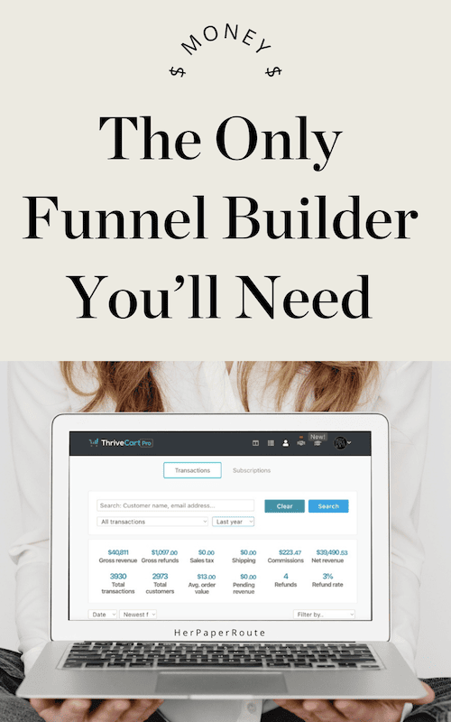 real customer shares why Thrivecart is the best funnel builder: Honest Thrivecart review