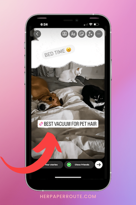 How to use affiliate links in Instagram Stories