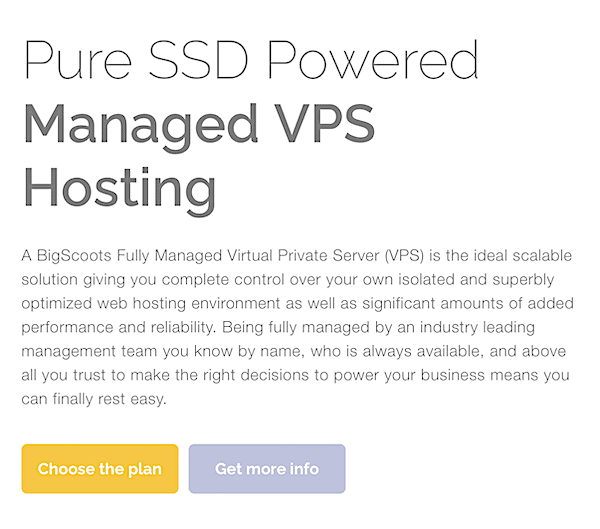 honest bigscoots review - vps hosting virtual private server worpress hosting pricing benefits