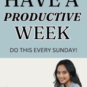 9 Things To Do Every Sunday For A Productive Week