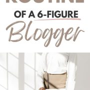 My Daily Blogging Routine- Successful 6-Figure Blogger Schedule_