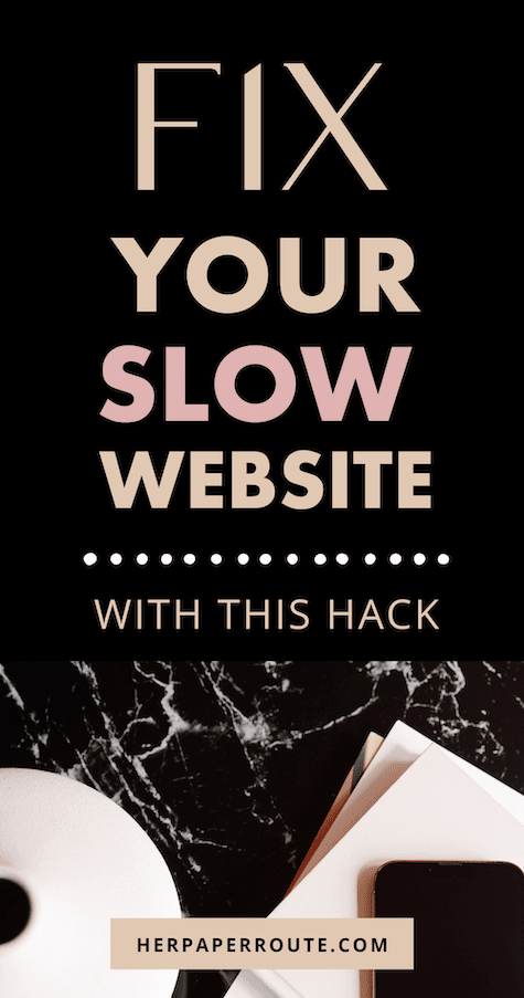 FINALLY! How to fix your slow website