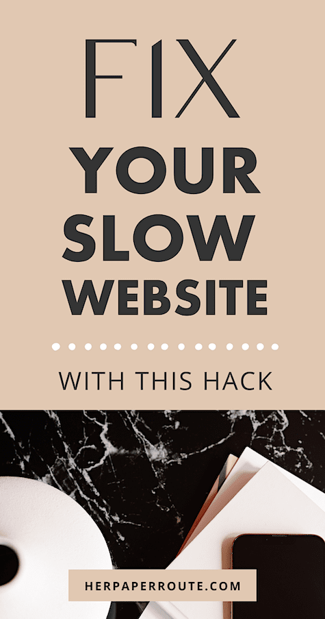 The tool I use to make my blog super fast