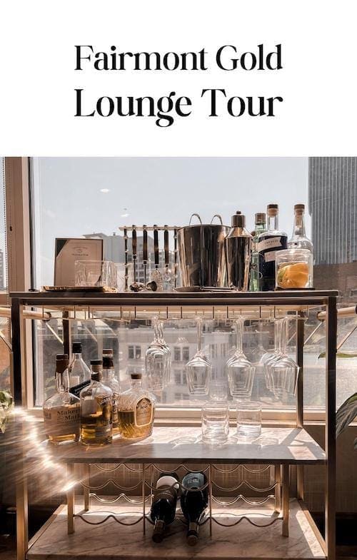 Fairmont Waterfront Gold Lounge Tour, Vancouver 6 Fairmont waterfront vancouver gold lounge