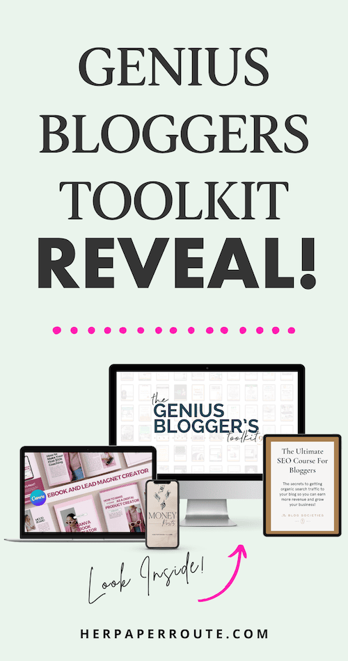 Genius Bloggers Toolkit Reveal - Full Bundle Review