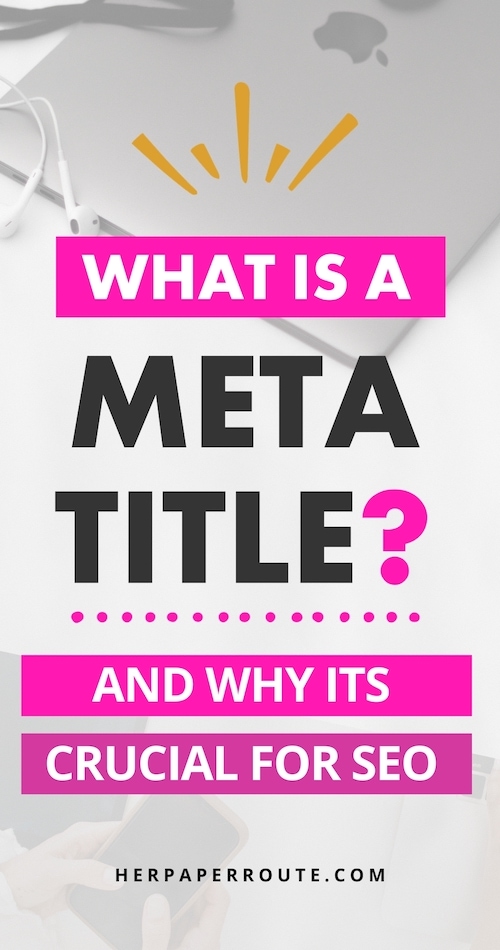 What Are Meta Title Tags? SEO titles explained