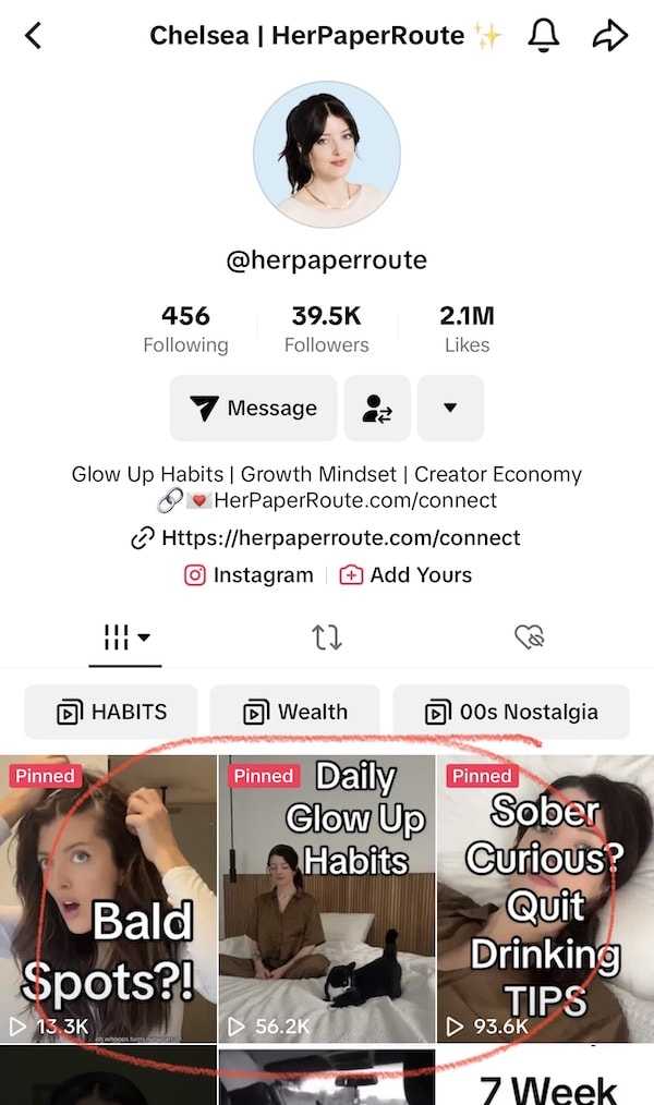 example showing how to become a tiktok creator pinned content what to do when you go viral on tiktok