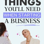 woman startup learning about what investments you need when starting a business