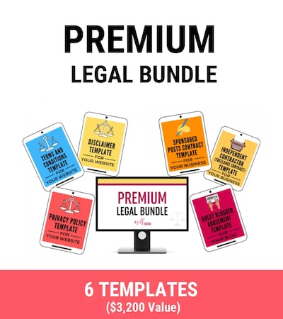 Do I need a legal statement on my blog - legal page template bundle