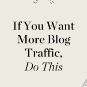 SEO Tips if you want to get more blog traffic