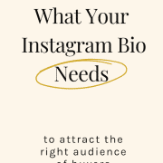 What To Include In Your Instagram Bio To Attract The Right Audience