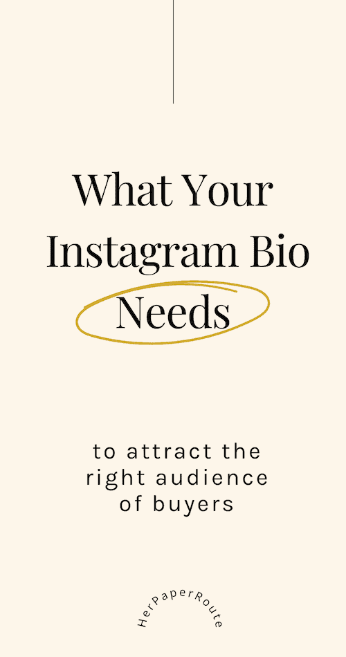 What To Include In Your Instagram Bio To Attract The Right Audience