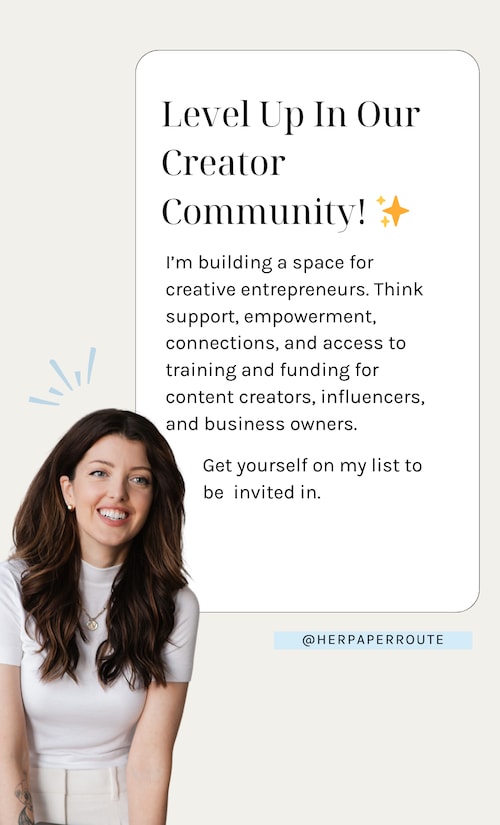 HerPaperRoute creator community for entrepreneurs business owners and influencers_join_