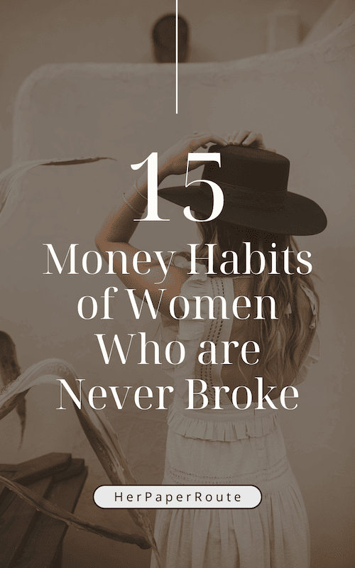 woman putting on her hat, confident to learn the Money Habits of Women Who Are Never Broke