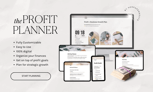 the profit planner for entrepreneurs and content creators 0 best digital budget planner