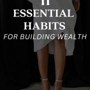 woman in luxury clothing showing the positive results of wealth-building habits