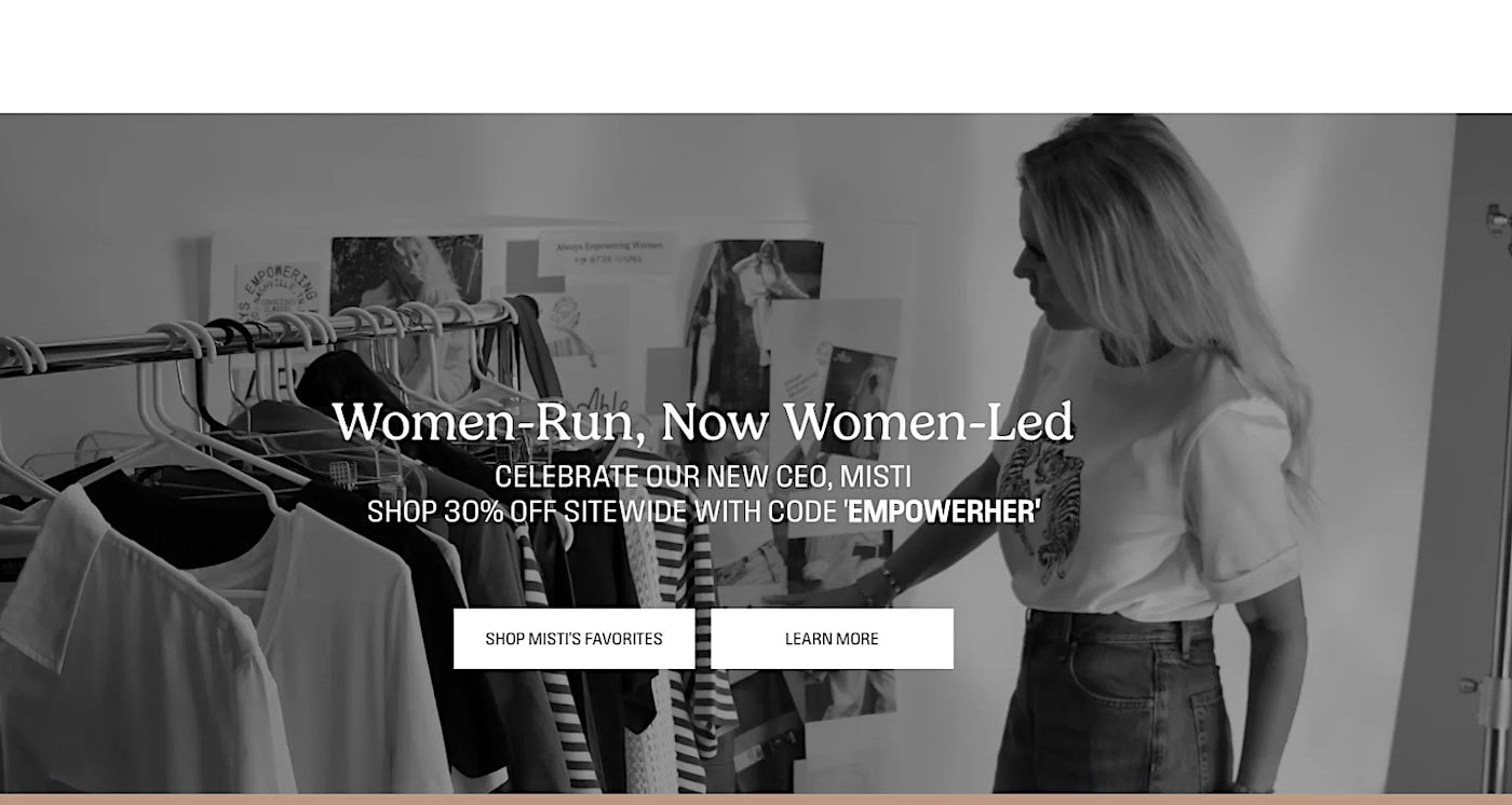 ABLE clothing brand announces first female CEO Misti Blasko