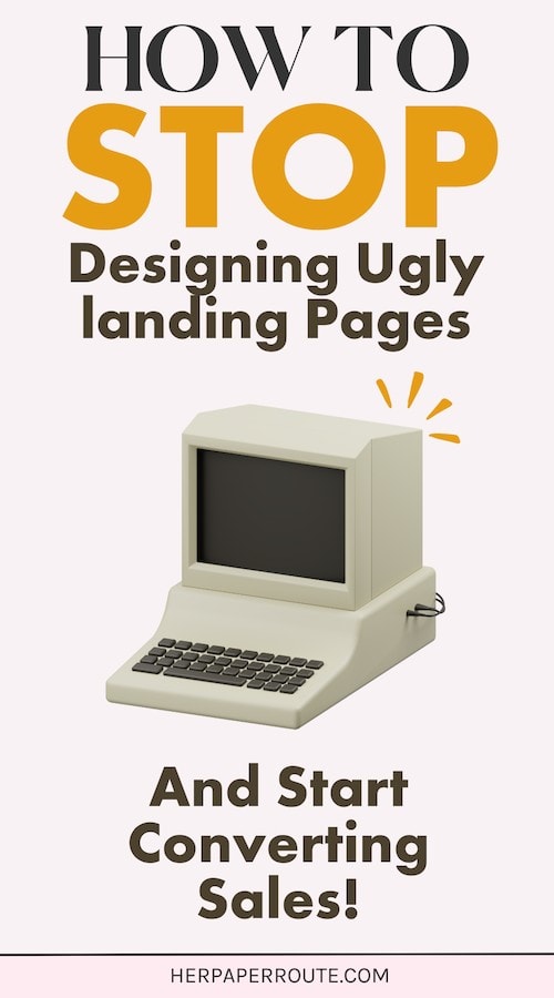 Stop embarrassing yourself and your business with ugly landing pages - best landing page builders comapred