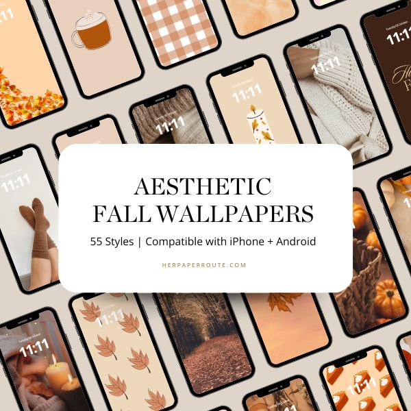 free Aesthetic fall phone Wallpaper backgrounds