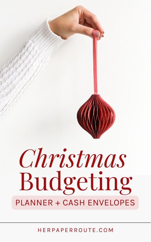 Christmas Budgeting Planner and Printables