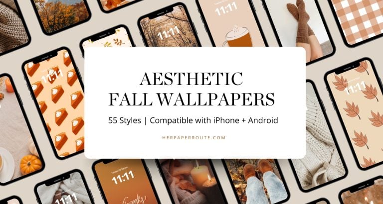 aesthetic fall wallpapers for your phone