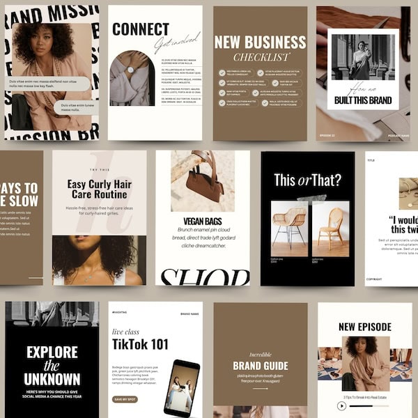 closer look Aesthetic Instagram Templates Ad Templates Designer Instagram Stories Instagram Content Templates Small Business Social Media