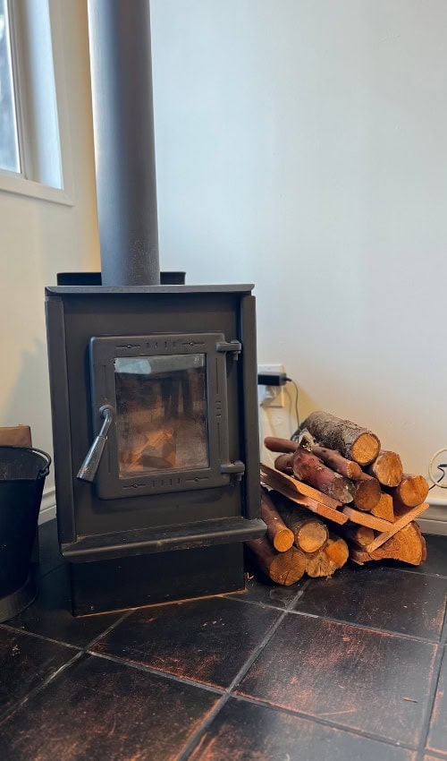 Cottage Weekend Ideas: Escape to The Tides on Pender Island 10 in-suite fireplace in cottage