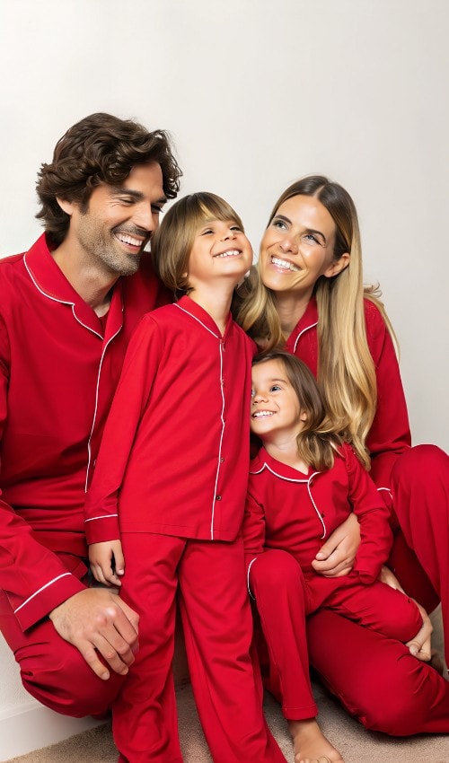 matching family pjs_red matching pajamas christmas