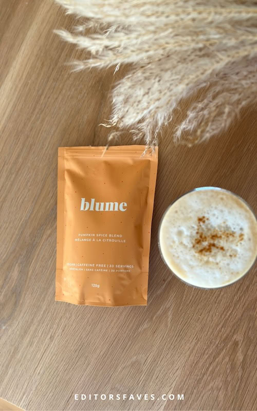 I Tried Blume Superfood Lattes For 365 Days 11 delicious blume superfood latte reviews - pumpkin spice blend