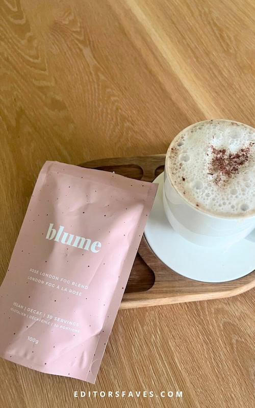 I Tried Blume Superfood Lattes For 365 Days 10 testing every blume superfood latte - rose london fog blend