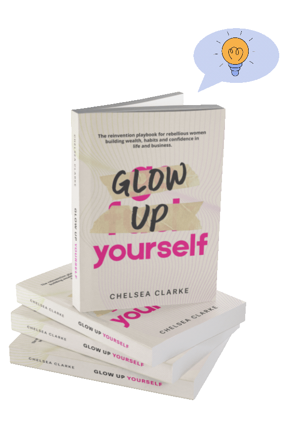 cover of glow up yourself book