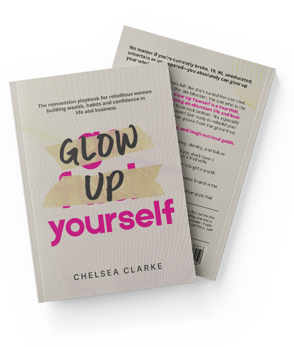 13 Must-Read Self-Improvement Books That Will Change Your Life 5 2 books - glowupyourself_book_chelseaclarke_release 600