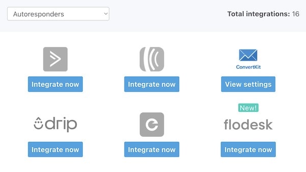 how to connect flodesk to thrivecart