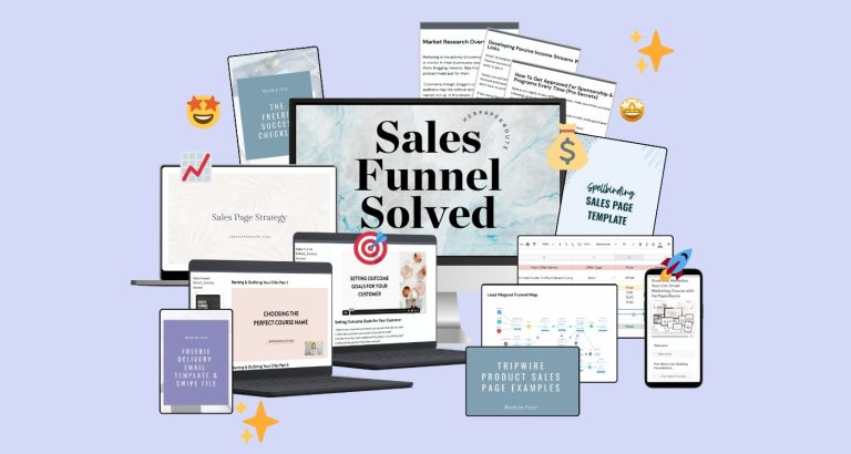 sales funnel solved_program by HerPaperRoute