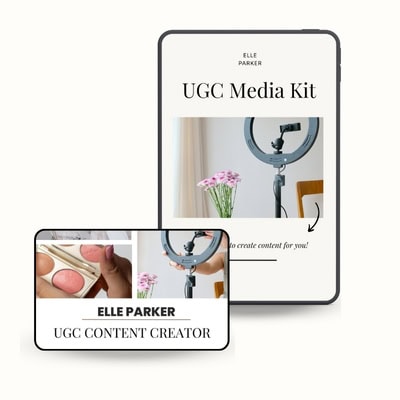 ugc media kit