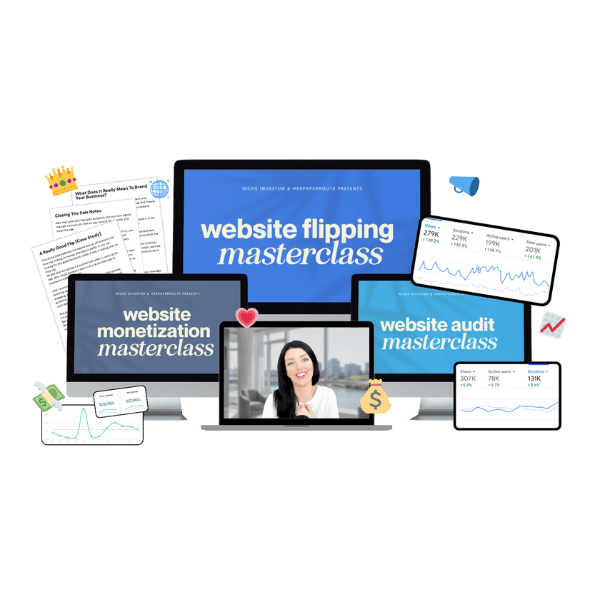 ultimate website flipping training digital real estate courses