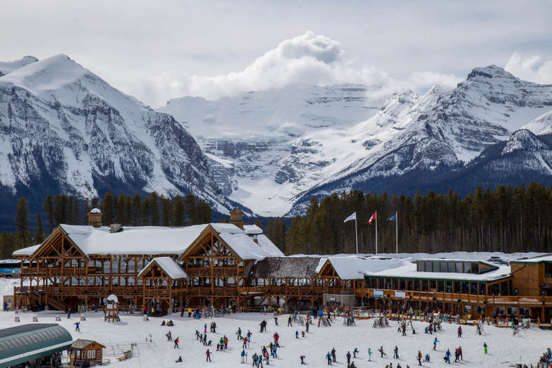 Canada in January: Guide to visiting Canada in winter 6 Lake-Louise-Ski-Resort