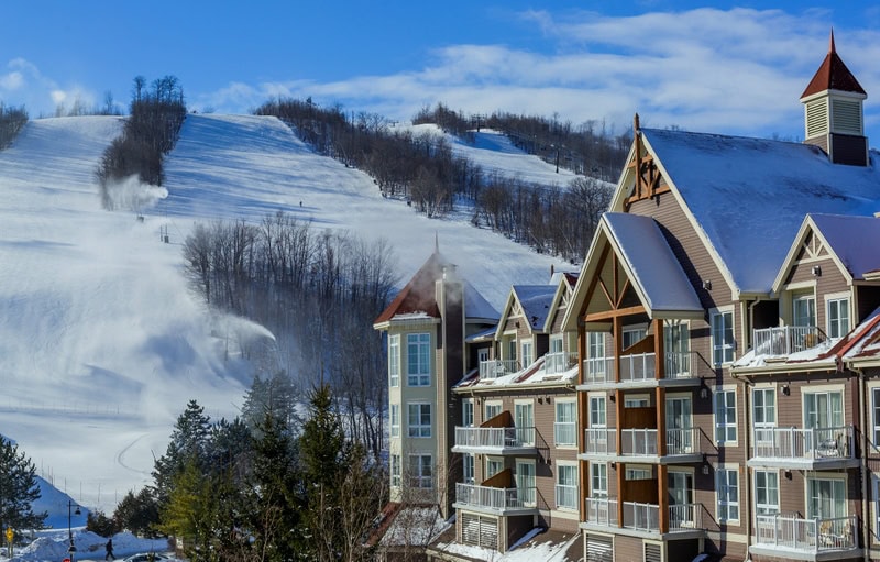 21 Best Places to Visit in Canada in Winter 19 Blue-Mountain resort