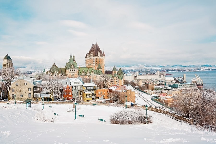 Canada in March: Epic Spring Break Destinations 13 Chateau-Frontenac-in-Quebec-City