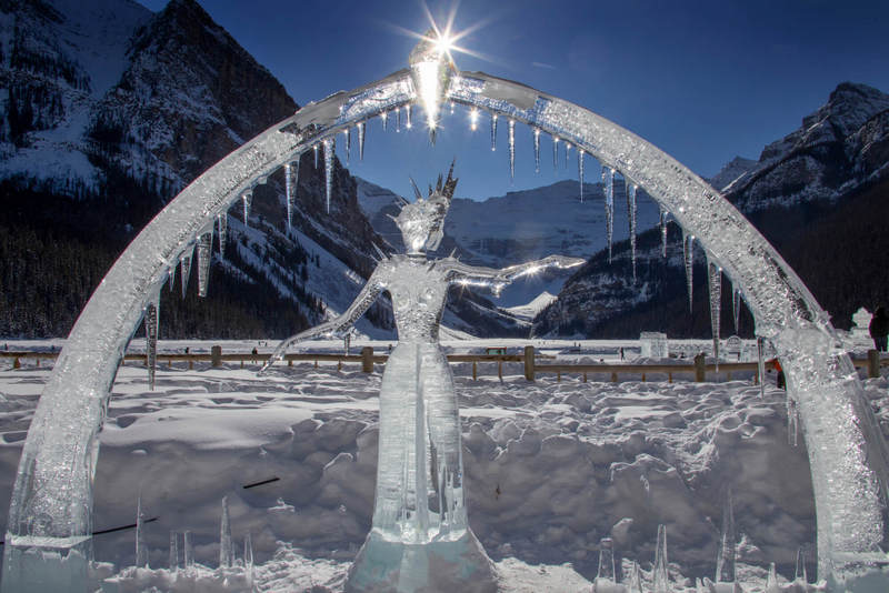 21 Best Places to Visit in Canada in Winter 14 Ice-Magic-festival-Lake-Louise