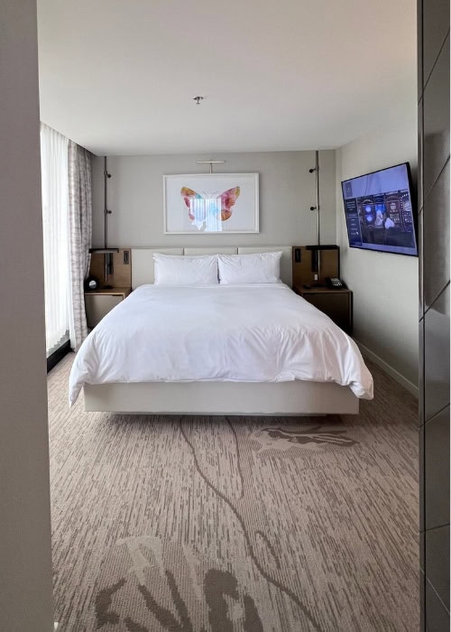 JW Parq Vancouver Review 4 JW Parq Vancouver Review bedroom