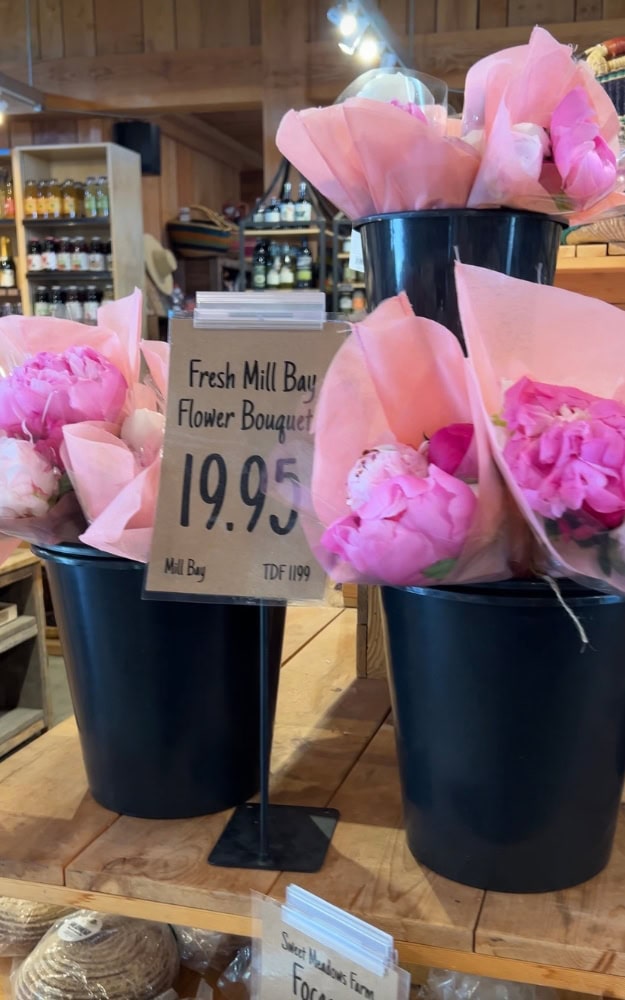 Planning the Perfect Day in South Cowichan, Itinerary 4 fresh flowers at sweet meadows market mill bay